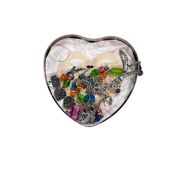 Brighton Heart Necklace Set With Box - Picture 3 of 11